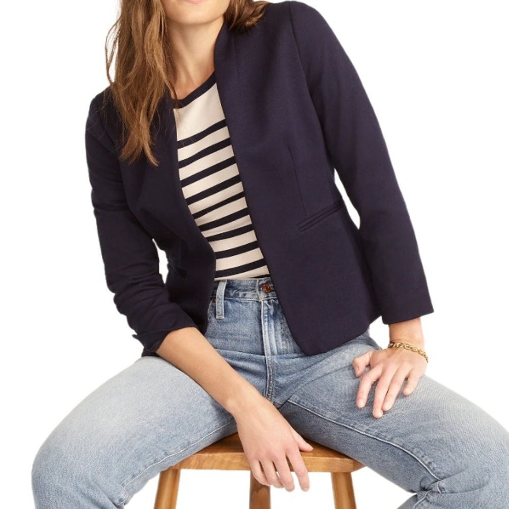 JCrew going out jacket blazer 4P and size 6p available - Picture 8 of 9